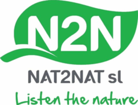 N2N NAT2NAT sl Listen the nature Logo (WIPO, 09/20/2018)