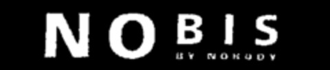 NOBIS BY NOBODY Logo (WIPO, 10/15/2002)