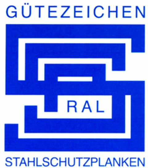 GÜTEZEICHEN RAL STAHL-SCHUTZPLANKEN Logo (WIPO, 01/08/2008)