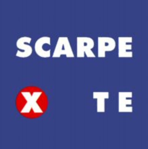 SCARPE X TE Logo (WIPO, 19.11.1998)