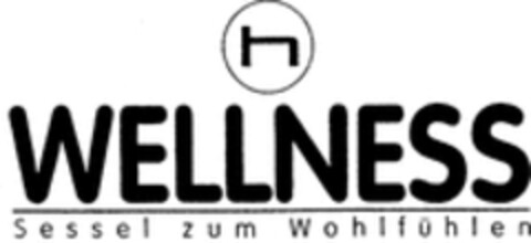 h WELLNESS Sessel zum Wohlfühlen Logo (WIPO, 23.12.1998)