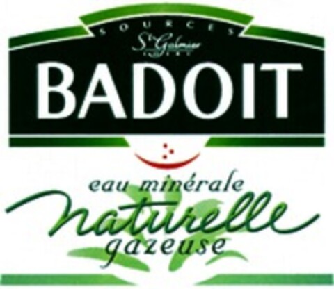 BADOIT eau minérale naturelle gazeuse Logo (WIPO, 15.11.1999)