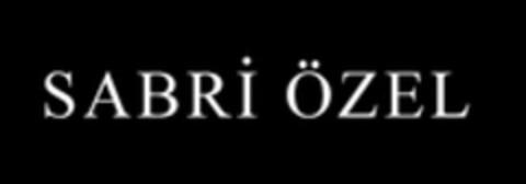 SABRI ÖZEL Logo (WIPO, 01.04.2010)