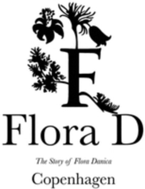 F Flora D The Story of Flora Danica Copenhagen Logo (WIPO, 07.06.2017)