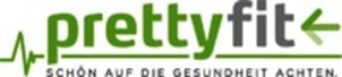pretty fit SCHÖN AUF DIE GESUNDHEIT ACHTEN. Logo (WIPO, 22.08.2017)