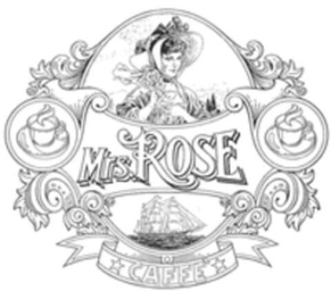 Mrs. ROSE CAFFE' Logo (WIPO, 09.08.2022)