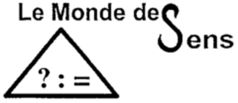 Le Monde deSens Logo (WIPO, 20.05.1997)