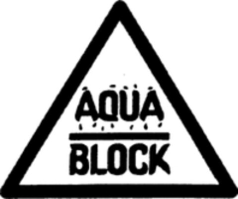 AQUA BLOCK Logo (WIPO, 12.12.1997)