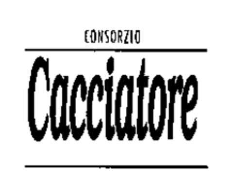 CONSORZIO Cacciatore Logo (WIPO, 07/18/2005)