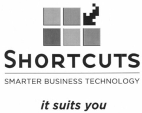 SHORTCUTS SMARTER BUSINESS TECHNOLOGY it suits you Logo (WIPO, 12.10.2012)