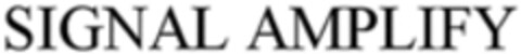 SIGNAL AMPLIFY Logo (WIPO, 28.07.2015)