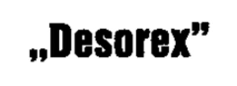 Desorex Logo (WIPO, 06.10.1953)