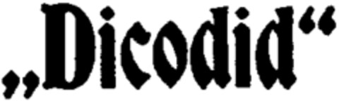 "Dicodid" Logo (WIPO, 22.01.1963)