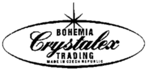 BOHEMIA Crystalex TRADING MADE IN CZECH REPUBLIC Logo (WIPO, 25.03.1998)