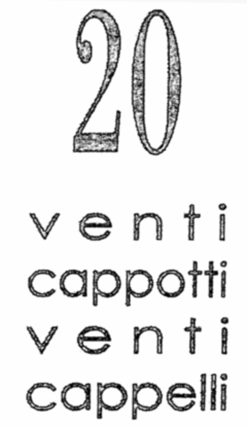 20 venti cappotti venti cappelli Logo (WIPO, 08.09.2008)