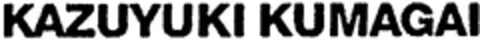 KAZUYUKI KUMAGAI Logo (WIPO, 07.02.2012)
