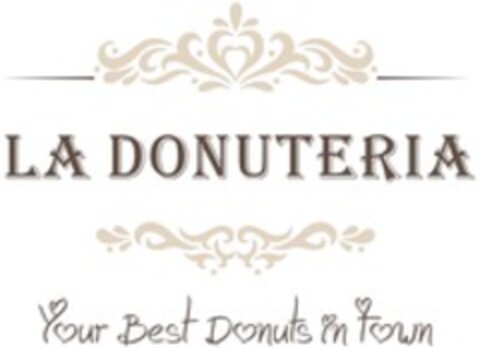 LA DONUTERIA Your Best Donuts in Town Logo (WIPO, 08/27/2019)