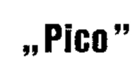 Pico Logo (WIPO, 23.07.1951)