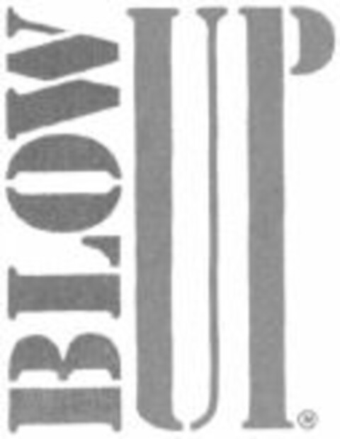 BLOW UP Logo (WIPO, 13.01.1992)