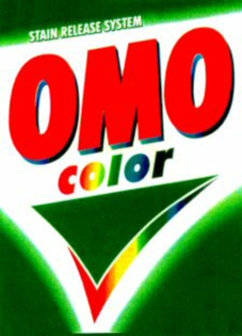 OMO color STAIN RELEASE SYSTEM Logo (WIPO, 30.10.1998)