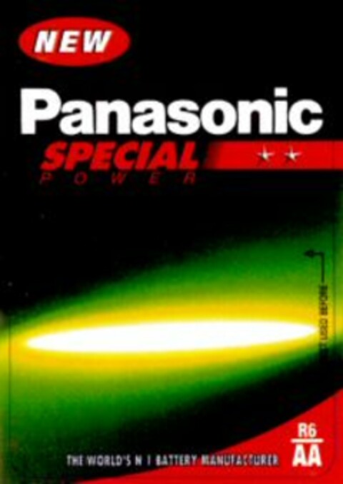 NEW Panasonic SPECIAL POWER Logo (WIPO, 06.02.2001)