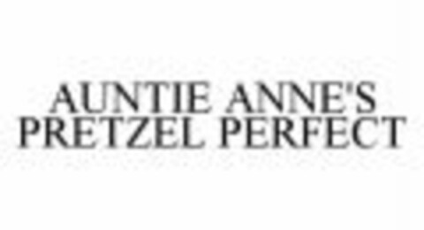 AUNTIE ANNE'S PRETZEL PERFECT Logo (WIPO, 23.08.2006)