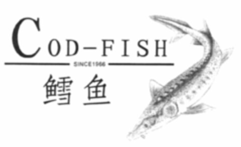 COD-FISH SINCE 1966 Logo (WIPO, 04/10/2007)