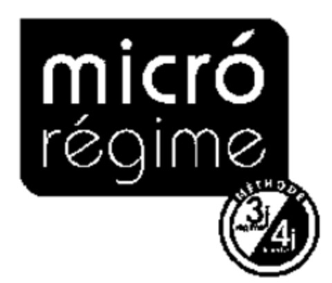 micró régime MÉTHODE 3j régime 4j liberté Logo (WIPO, 23.11.2007)