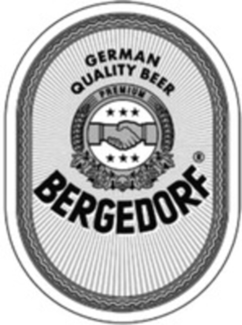BERGEDORF GERMAN QUALITY BEER Logo (WIPO, 06.11.2009)