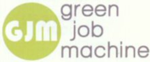 GJM green job machine Logo (WIPO, 04.11.2009)