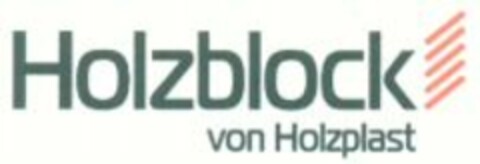 Holzblock von Holzplast Logo (WIPO, 31.08.2009)