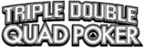 TRIPLE DOUBLE QUAD POKER Logo (WIPO, 22.10.2012)