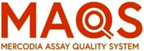 MAQS MERCODIA ASSAY QUALITY SYSTEM Logo (WIPO, 27.08.2018)