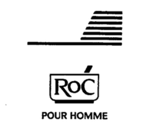 ROC POUR HOMME Logo (WIPO, 29.12.1989)