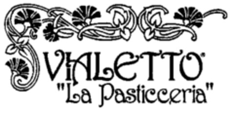 VIALETTO "La Pasticceria" Logo (WIPO, 27.09.1995)