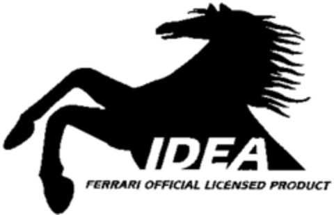 IDEA FERRARI OFFICIAL LICENSED PRODUCT Logo (WIPO, 19.10.2000)