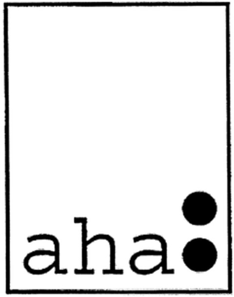 aha: Logo (WIPO, 23.03.2010)