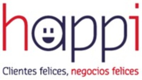 happi Clientes felices, negocios felices Logo (WIPO, 29.12.2015)