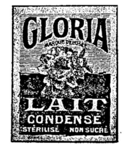 GLORIA LAIT CONDENSÉ Logo (WIPO, 22.03.1947)