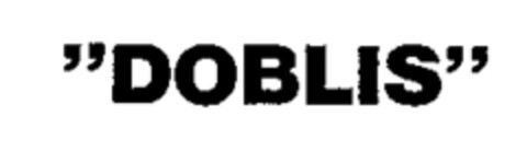 "DOBLIS" Logo (WIPO, 21.07.1966)