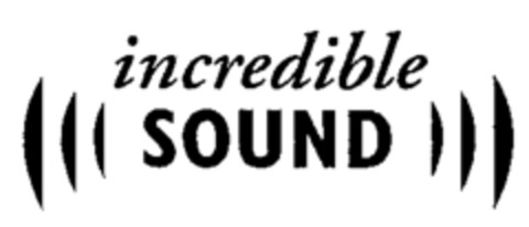 incredible SOUND Logo (WIPO, 06.10.1995)