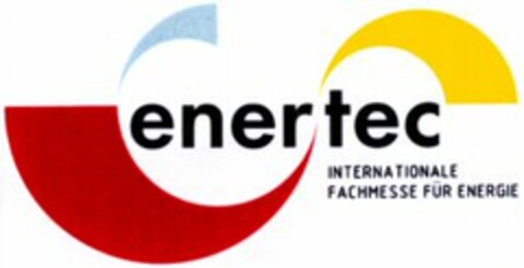 enertec INTERNATIONALE FACHMESSE FÜR ENERGIE FÜR ENERGIE Logo (WIPO, 21.06.2000)