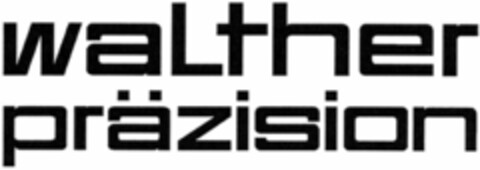 walther präzision Logo (WIPO, 28.11.2007)