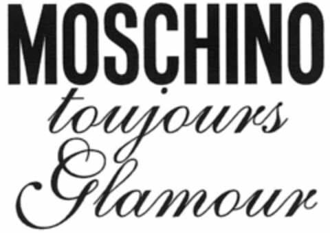 MOSCHINO toujours Glamour Logo (WIPO, 12/03/2009)