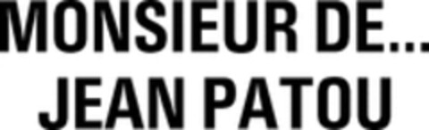 MONSIEUR DE... JEAN PATOU Logo (WIPO, 26.06.1967)