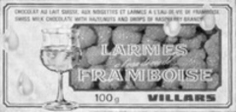 LARMES à l'eau de vie de FRAMBOISE VILLARS Logo (WIPO, 23.08.1978)