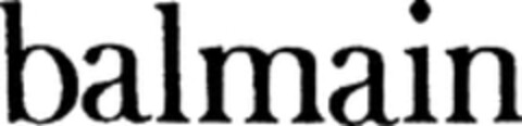 balmain Logo (WIPO, 25.04.1980)