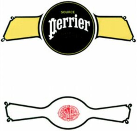 SOURCE Perrier Logo (WIPO, 07.09.1983)