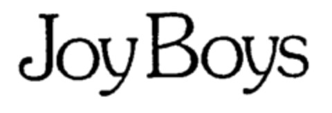 Joy Boys Logo (WIPO, 01.07.1987)