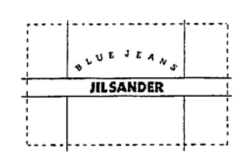 BLUE JEANS JIL SANDER Logo (WIPO, 07/23/1988)